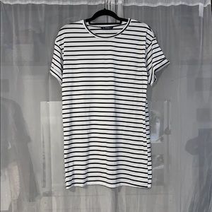 Striped T-shirt dress